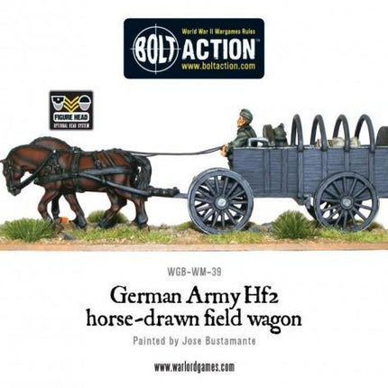 German Army Hf2 horsedrawn field wagon