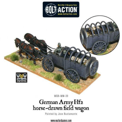 German Army Hf2 horsedrawn field wagon