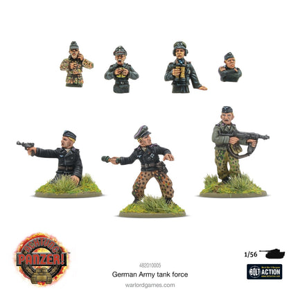 German Army Tank Force - Starterarmee - Warlord Games - 482010005