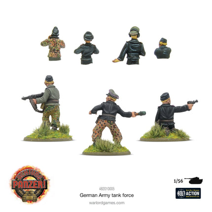 German Army Tank Force - Starterarmee - Warlord Games - 482010005