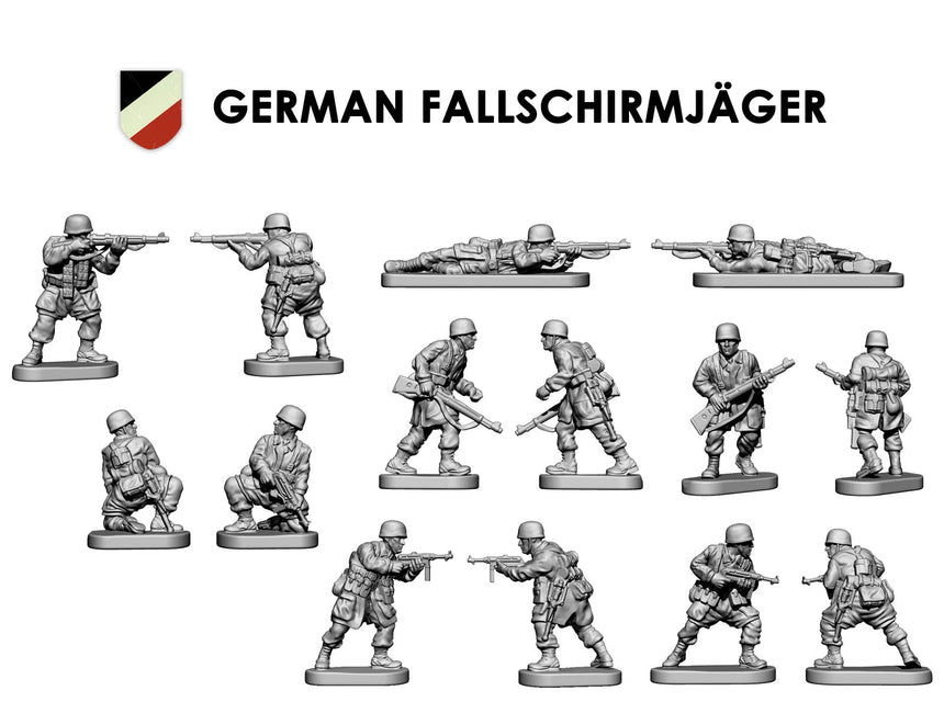 German Fallschirmjaeger 12mm - Infanterie - Victrix - VG12020