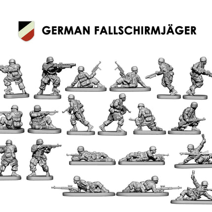 German Fallschirmjaeger 12mm - Infanterie - Victrix - VG12020