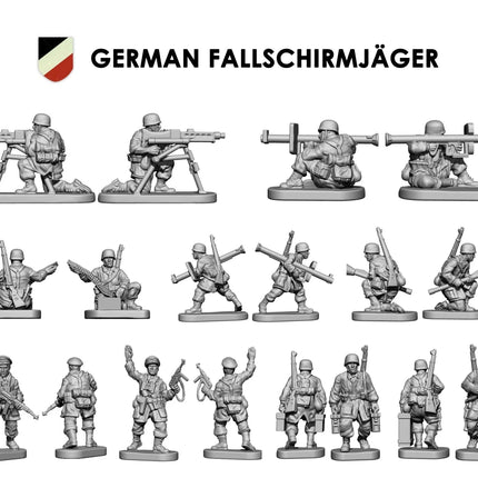 German Fallschirmjaeger 12mm - Infanterie - Victrix - VG12020