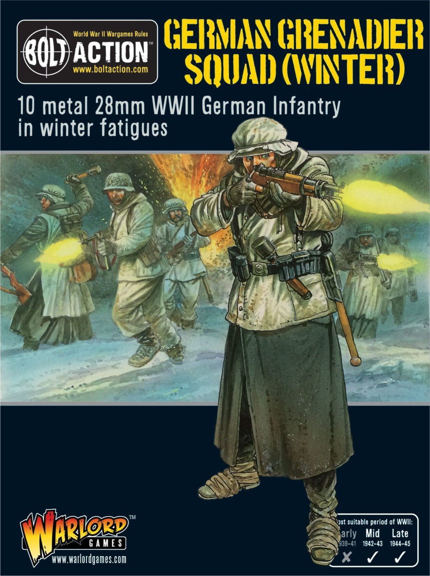German Grenadiers in Winter Clothing - Infanterie - Warlord Games - 402212002
