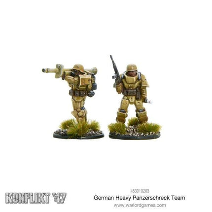 German Heavy Panzerschreck Team - Infanterie - Warlord Games - 453010203