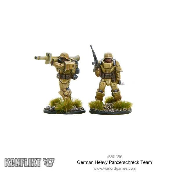 German Heavy Panzerschreck Team - Infanterie - Warlord Games - 453010203