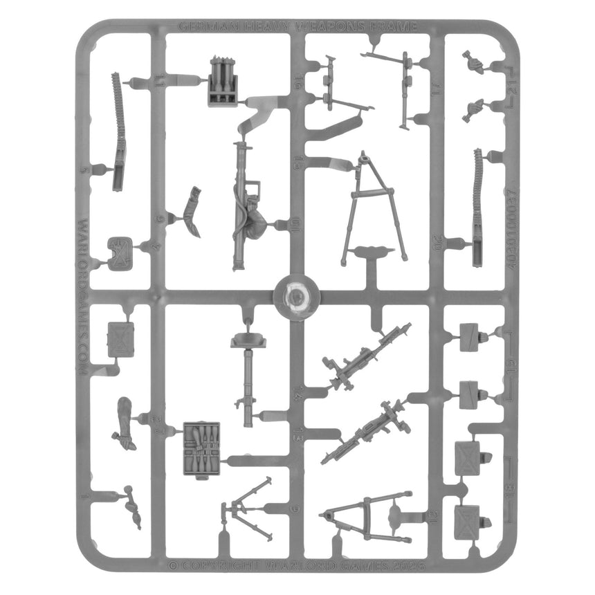 German Heavy Weapons Frame - Warlord Games - 4030100037