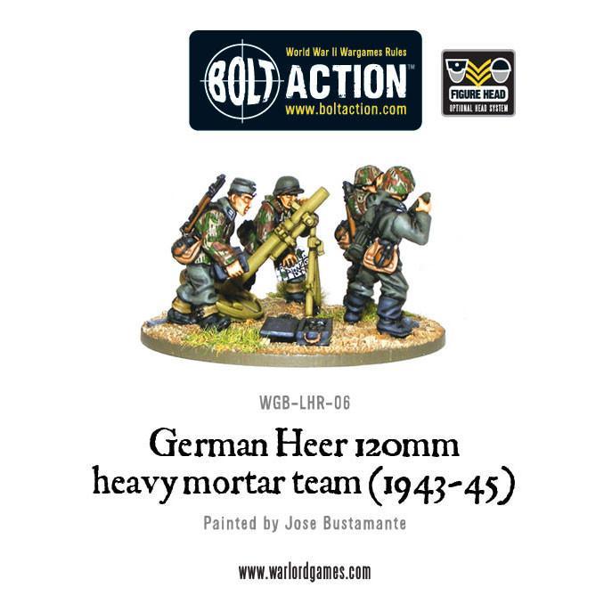 German Heer 120mm heavy mortar team (1943-45)