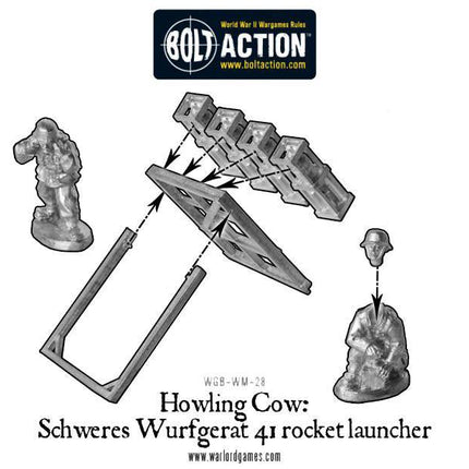 German Heer Howling Cow rocket launcher (1943-45)
