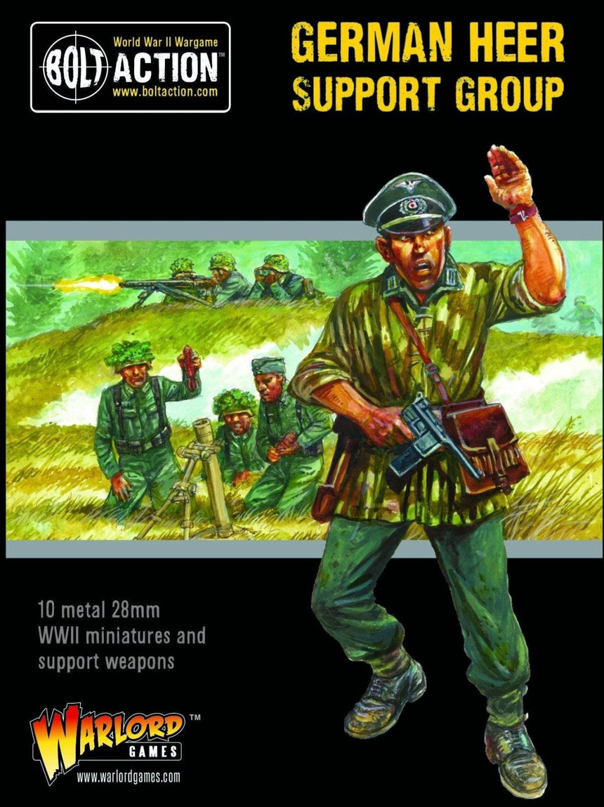 German Heer Support Group - Infanterie - Warlord Games - 402212006