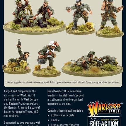 German Heer Support Group - Infanterie - Warlord Games - 402212006