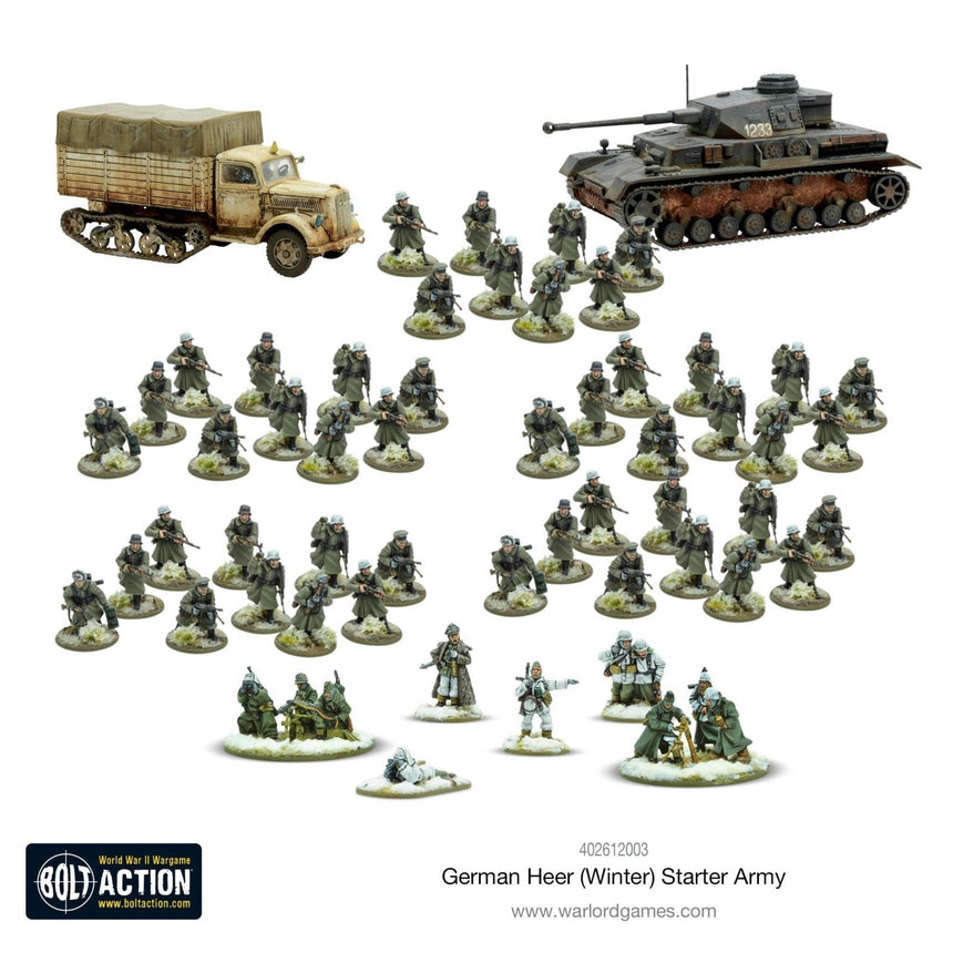 German Heer (Winter) Starter Army - Starterarmee - Warlord Games - 402612003