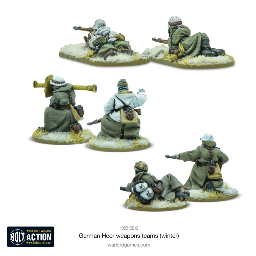 German Heer (Winter) Weapons Teams - Infanterie - Warlord Games - 402212012