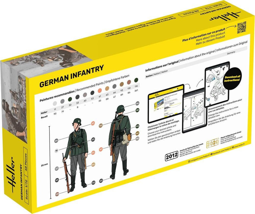 German Infantry - Infanterie - Heller - 49605