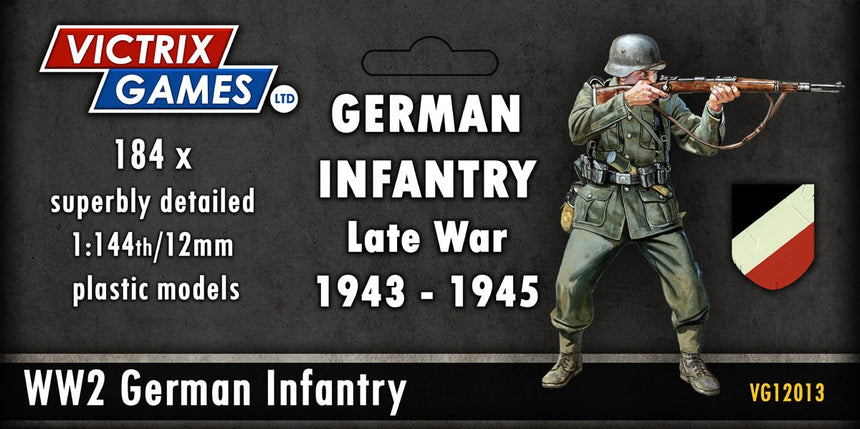 Victrix 12mm - Deutsche Infanterie und schwere Waffen