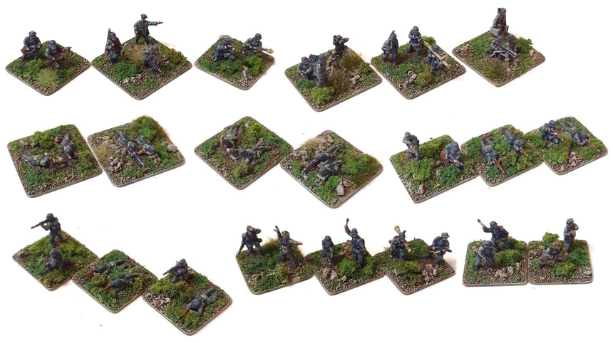 Victrix 12mm - Deutsche Infanterie und schwere Waffen