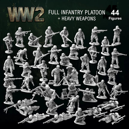 German Infantry & Heavy Weapons - Infanterie - Victrix - VXW2001
