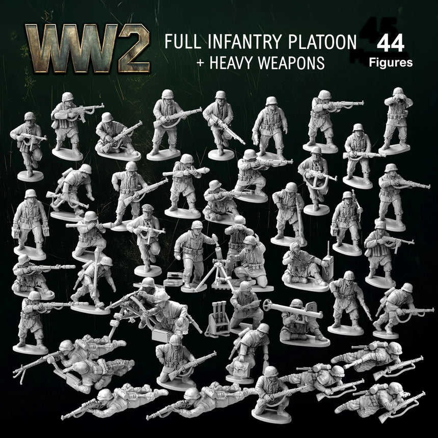 German Infantry & Heavy Weapons - Infanterie - Victrix - VXW2001