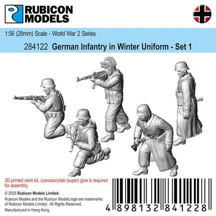 German Infantry in Winter Uniform - Set 1 - Infanterie - Rubicon Models UK Ltd - 284122