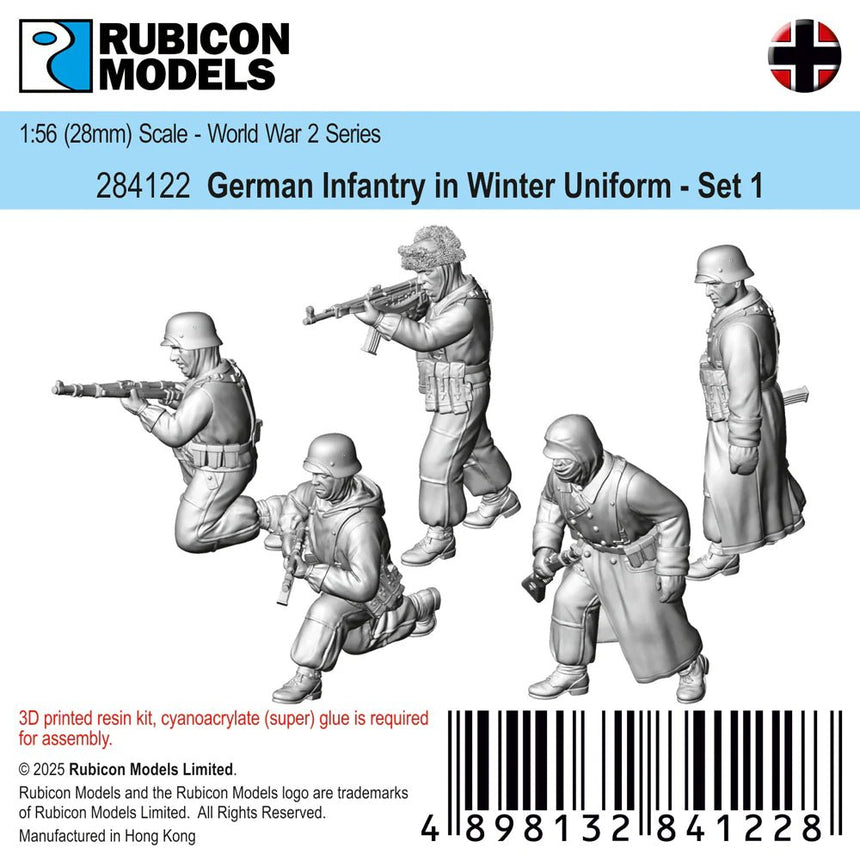 German Infantry in Winter Uniform - Set 1 - Infanterie - Rubicon Models UK Ltd - 284122