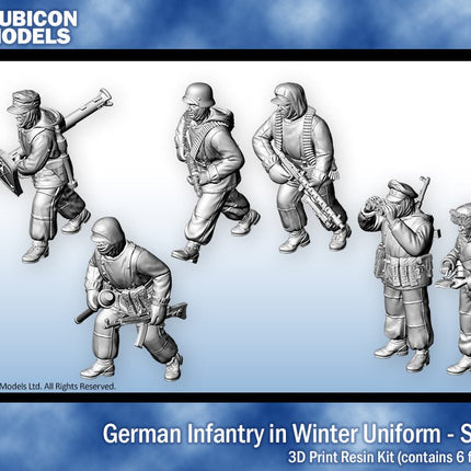284123 - German Infantry in Winter Uniform - Set 2