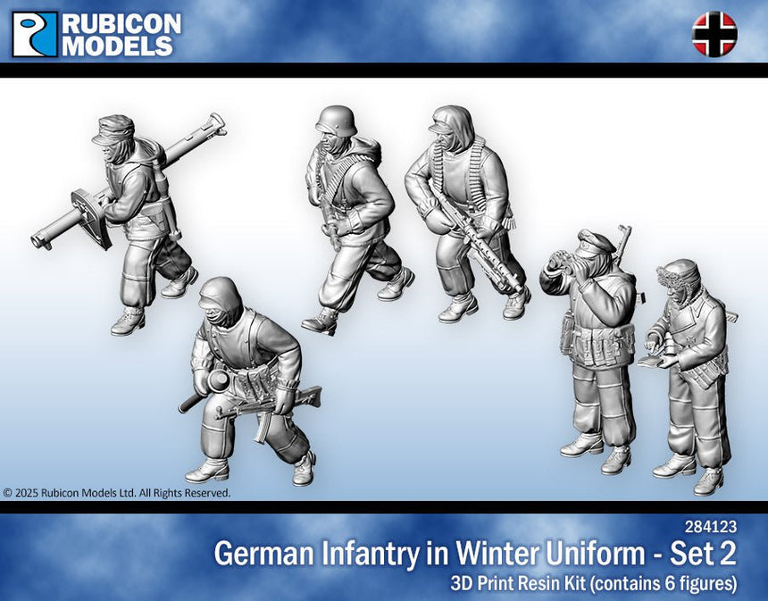 284123 - German Infantry in Winter Uniform - Set 2