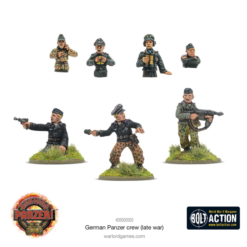 German Panzer Crew (Late War) - Sonder - /Einzelmodelle - Warlord Games - 405002002