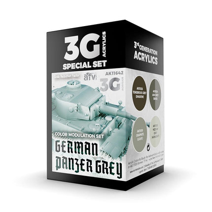 AK Interactive 3rd Gen - Modulation German Panzer Grey 3G