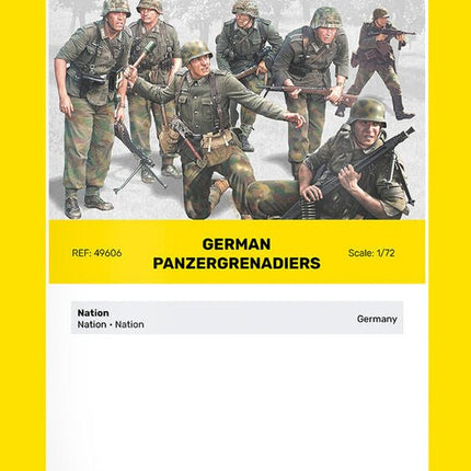 German Panzergrenadiers - Infanterie - Heller - 49606