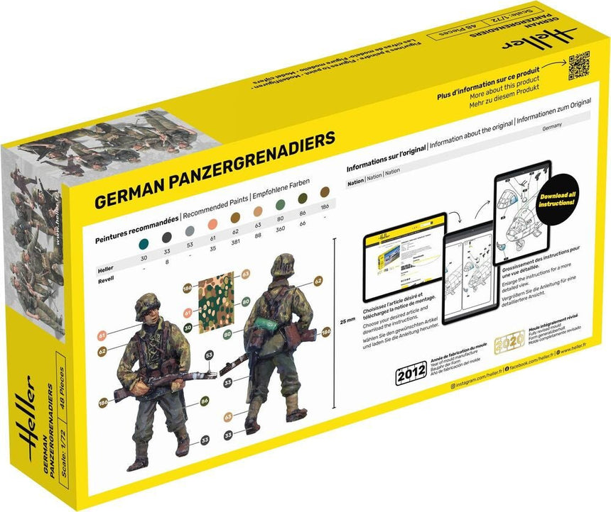 German Panzergrenadiers - Infanterie - Heller - 49606
