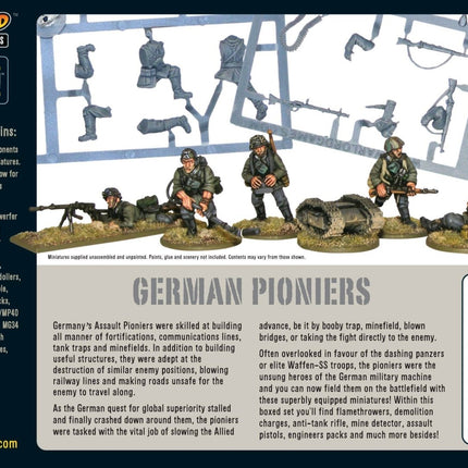 German Pioniers - Infanterie - Warlord Games - 402012002