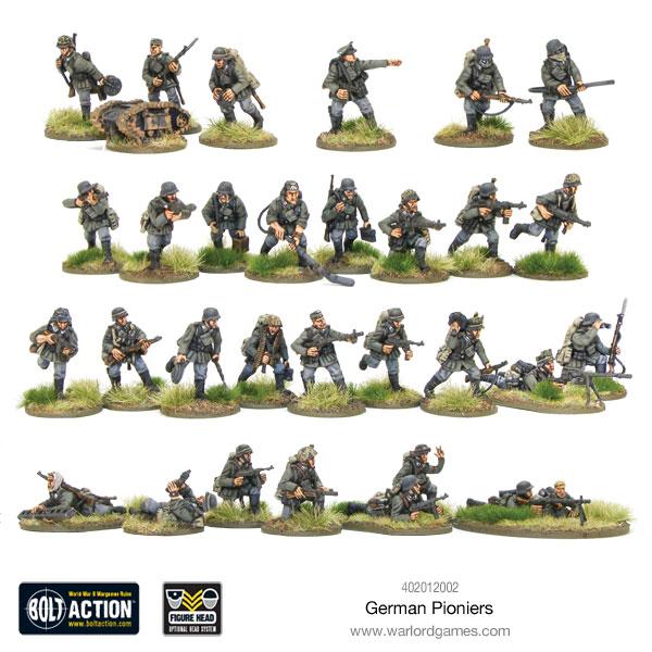 German Pioniers - Infanterie - Warlord Games - 402012002