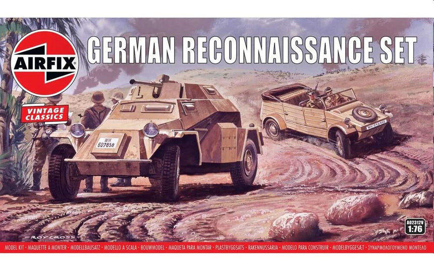 German Reconnaissance Set - Fahrzeuge - Airfix - A02312V