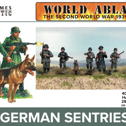 German Sentries - Infanterie - Wargames Atlantic - WAAWA004