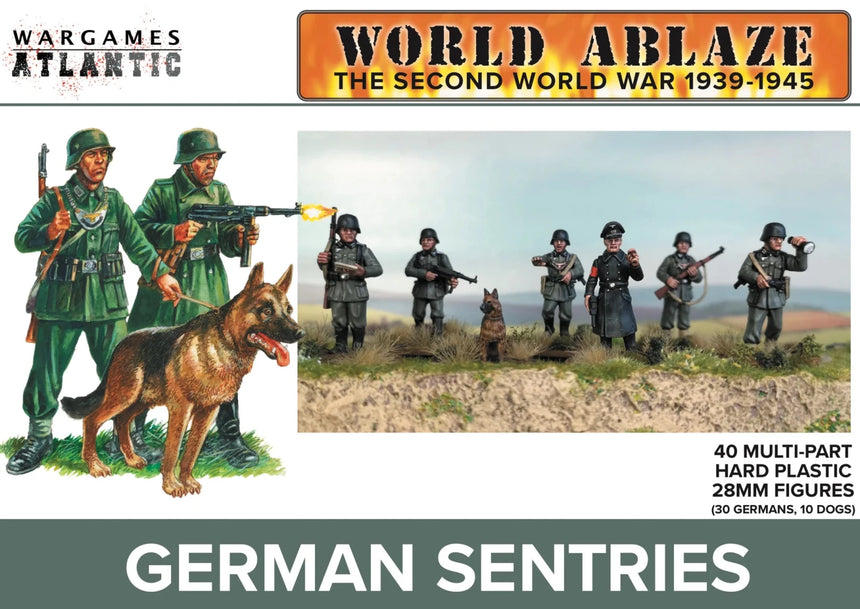 German Sentries - Infanterie - Wargames Atlantic - WAAWA004