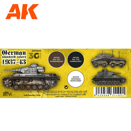 AK Interactive 3rd Gen - German Standard 37-44 Combo 3G