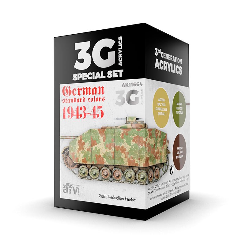 AK Interactive 3rd Gen - German Standard 44-45 Combo 3G