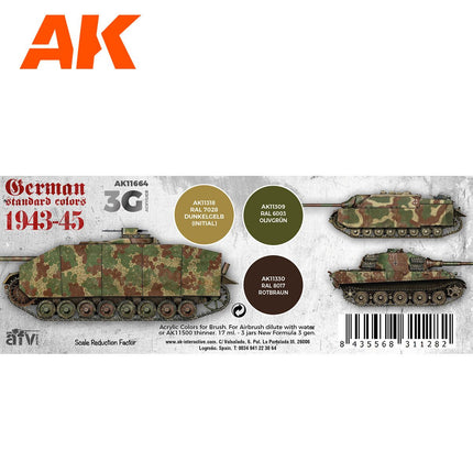 AK Interactive 3rd Gen - German Standard 44-45 Combo 3G