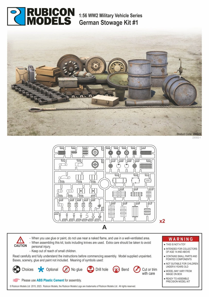 280022 - German Stowage Set 1