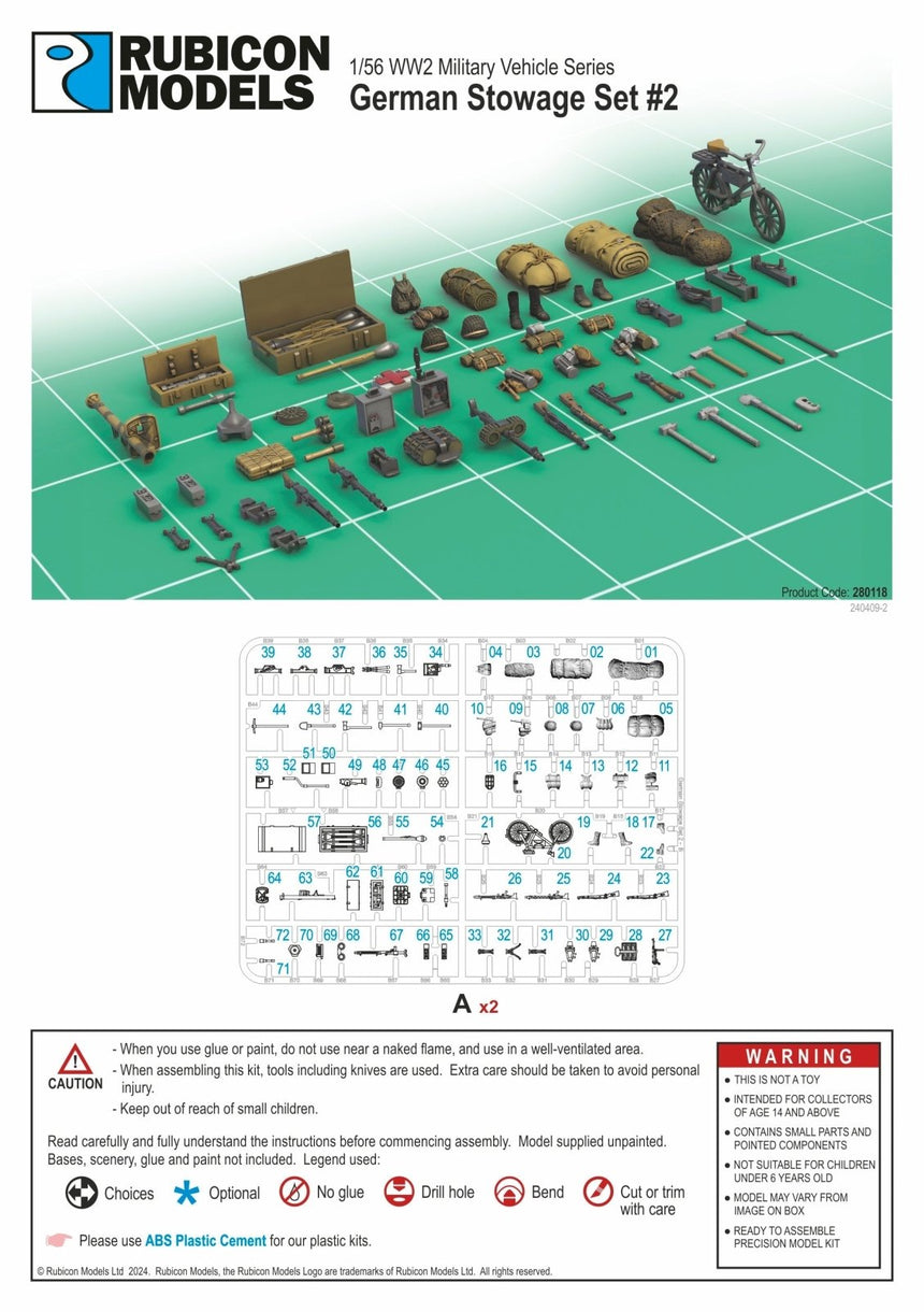 280118 German Stowage Set 2