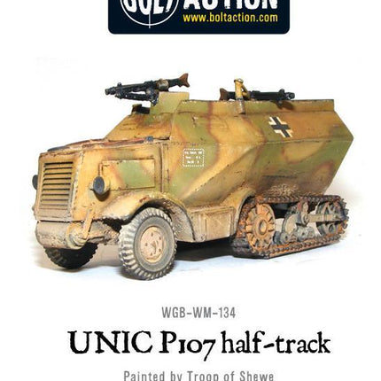 German UNIC P107 Half-track