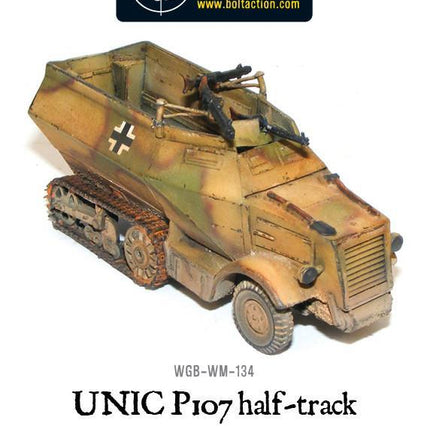 German UNIC P107 Half-track