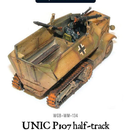 German UNIC P107 Half-track