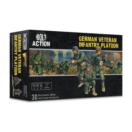 German Veteran Infantry Platoon - Infanterie - Warlord Games - 402013103