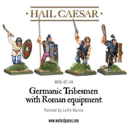 Germanic Tribesmen with Roman Equipment - Germanen mit römischer Ausrüstung