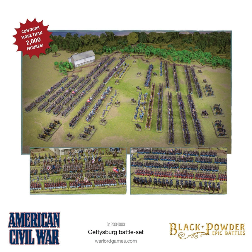 Gettysburg Battle Set - Szenario & Schlacht - Warlord Games - 312004003