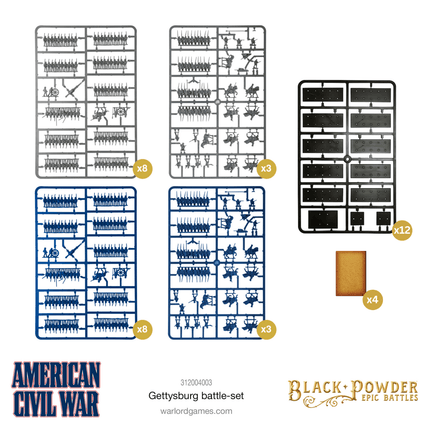 Gettysburg Battle Set - Szenario & Schlacht - Warlord Games - 312004003