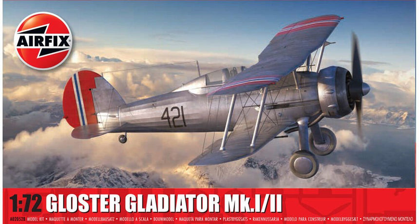 Gloster Gladiator Mk.I/Mk.II - Flugzeuge - Airfix - A02052B