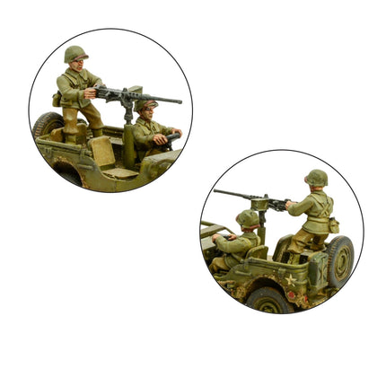 Go Everywhere! US Jeep Armoured Platoon - Fahrzeuge - Warlord Games - 402213006