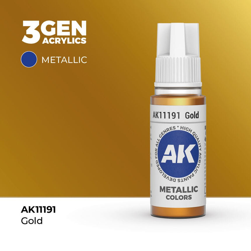 AK Interactive 3rd Generation - Gold 18 ml